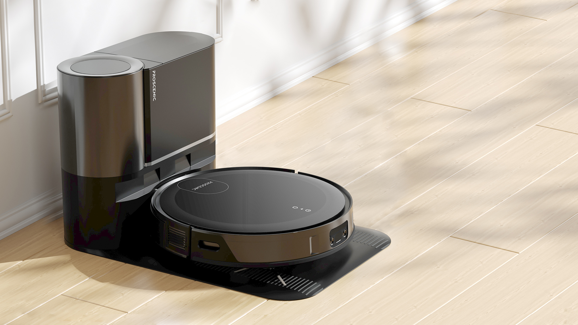 Proscenic X1 Robot Vacuum Cleaner with Self-Empty Base, 3000Pa